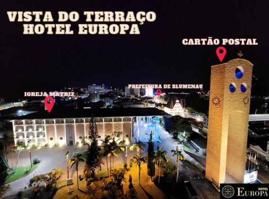 Hotel Europa Blumenau Εξωτερικό φωτογραφία